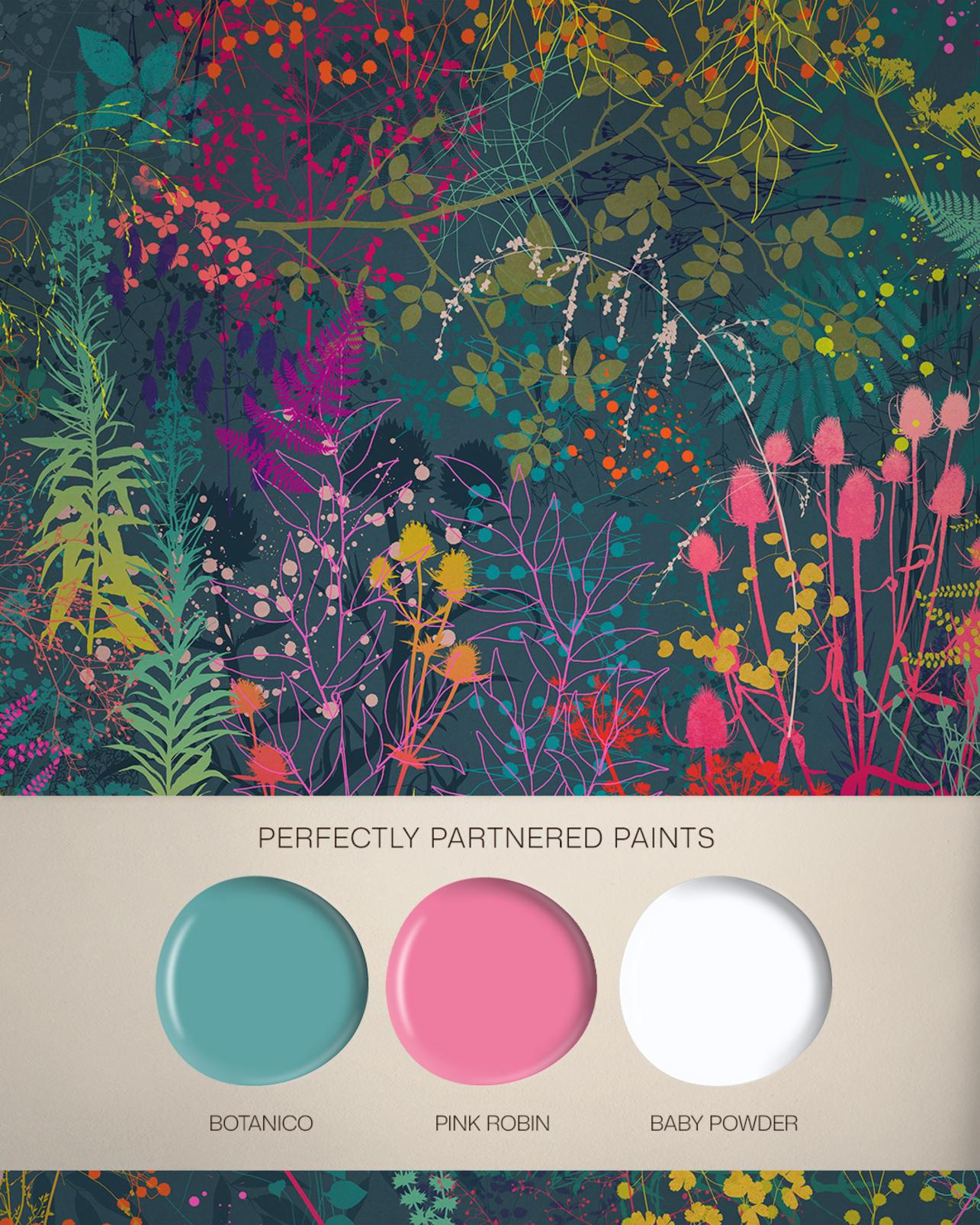 Serendipity Rainbow Bespoke Mural by Clarissa Hulse