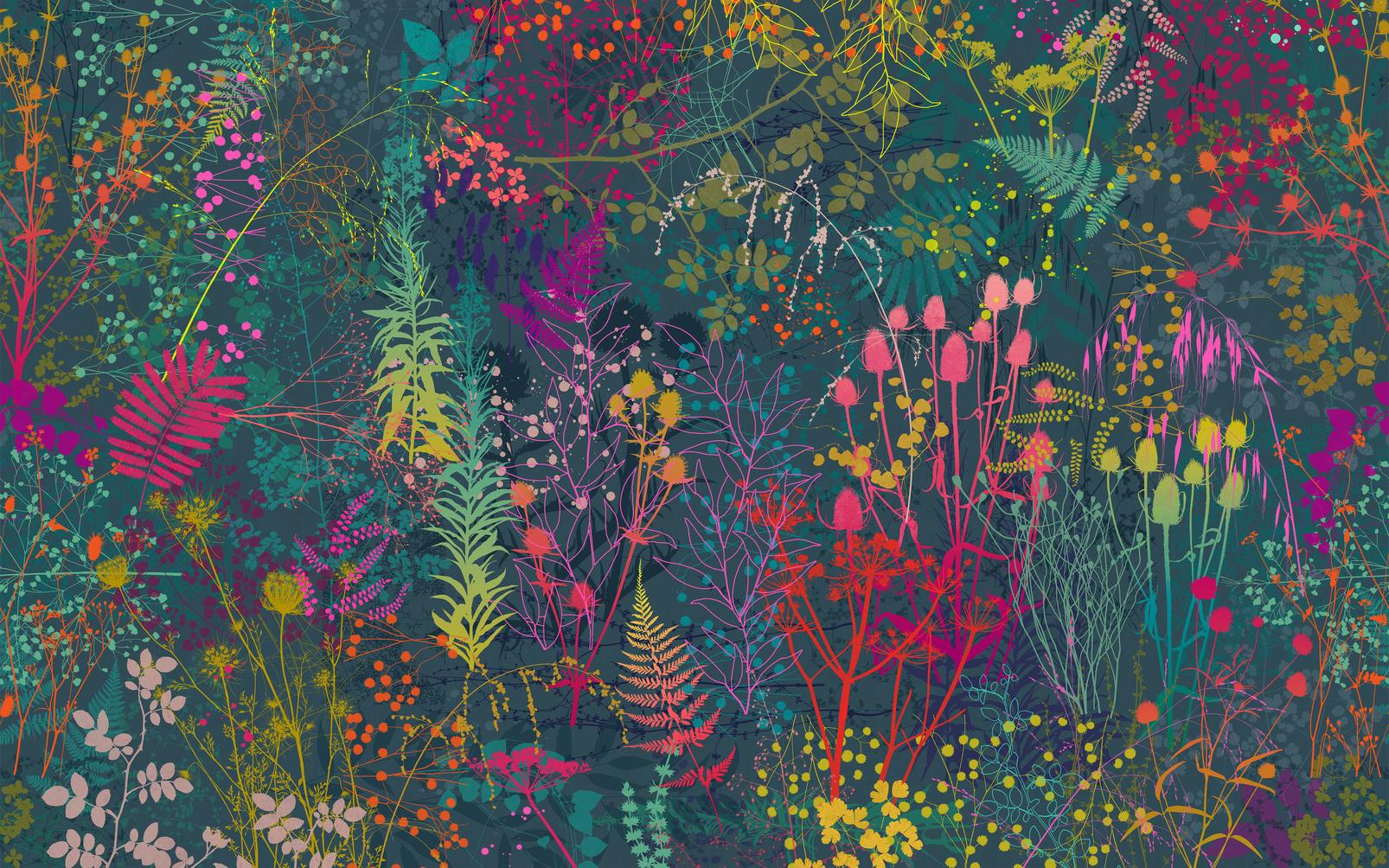 Serendipity Rainbow Bespoke Mural by Clarissa Hulse