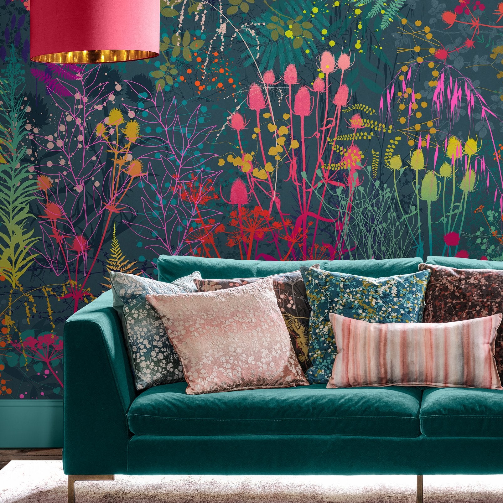 Serendipity Rainbow Bespoke Mural by Clarissa Hulse