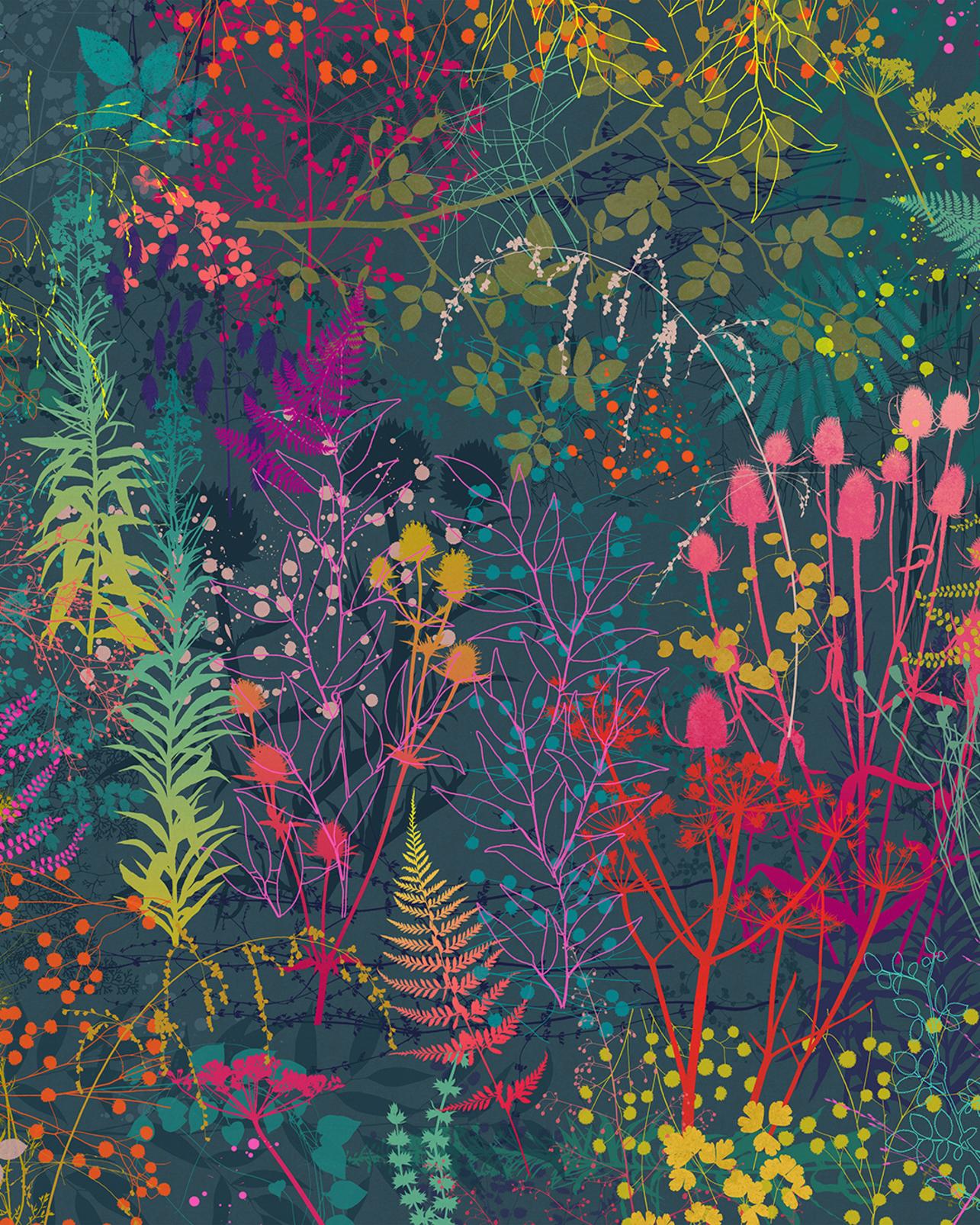 Serendipity Rainbow Bespoke Mural by Clarissa Hulse