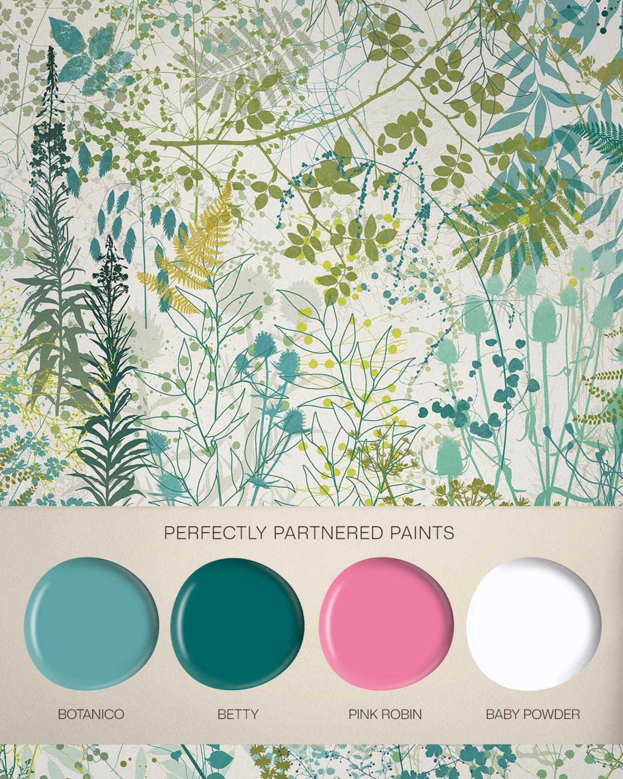 Serendipity Greenhouse Bespoke Mural by Clarissa Hulse
