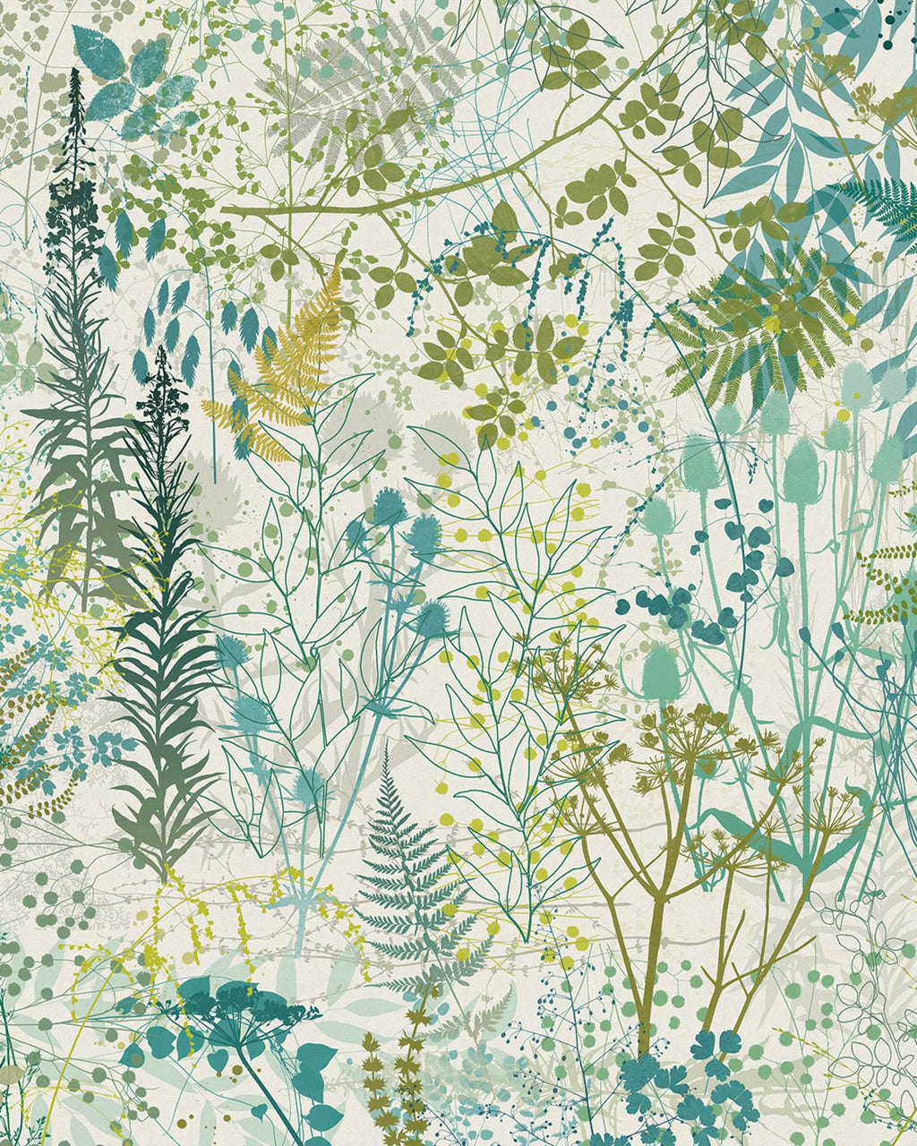 Serendipity Greenhouse Bespoke Mural by Clarissa Hulse
