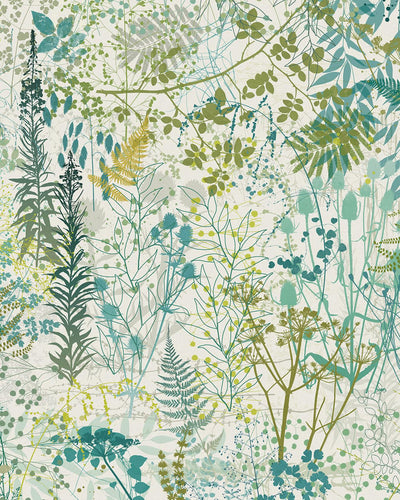 Serendipity Greenhouse Bespoke Mural by Clarissa Hulse