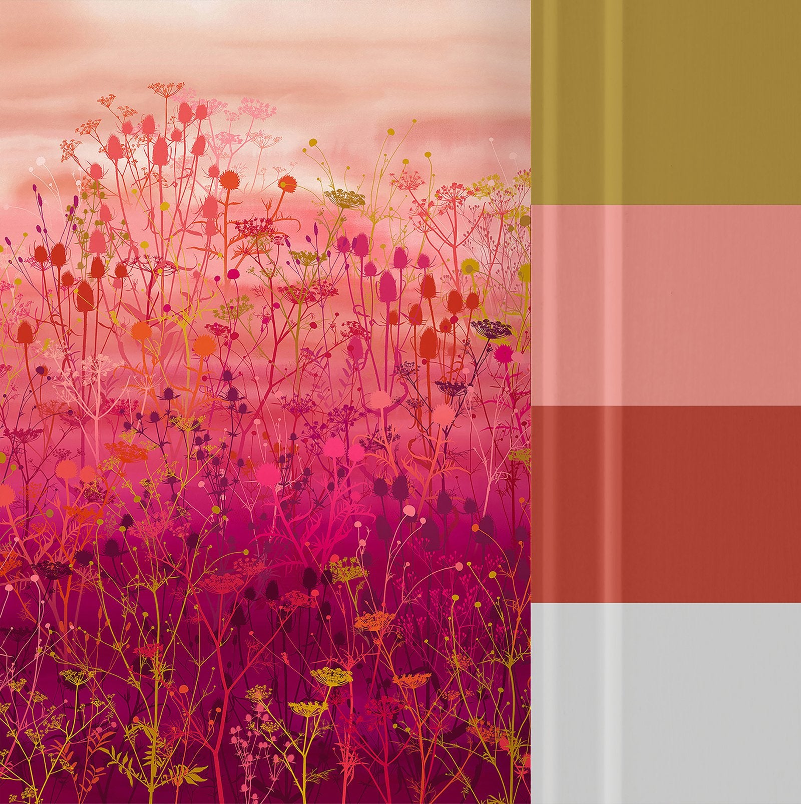 Tania's Garden Sunset Bespoke Mural by Clarissa Hulse
