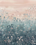 Tania's Garden Dusk Bespoke Mural by Clarissa Hulse