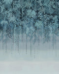 Enchanted Vale Midnight Bespoke Mural by Clarissa Hulse