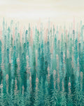 Willowherb Spring Bespoke Mural by Clarissa Hulse