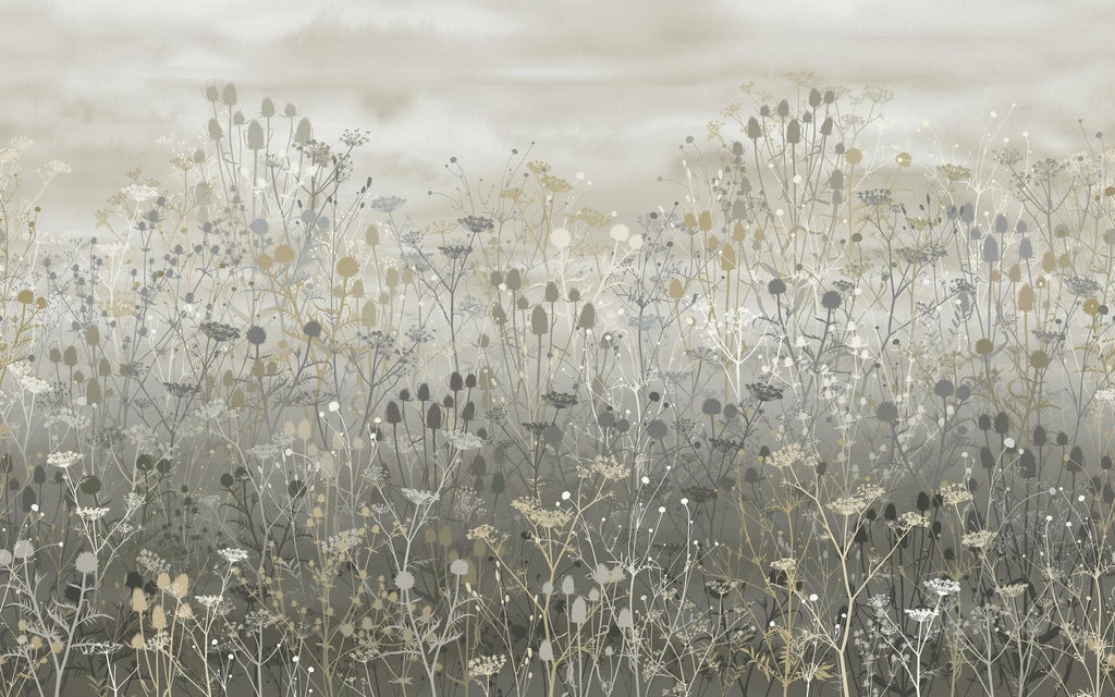 Tania's Garden Pebble Bespoke Mural by Clarissa Hulse