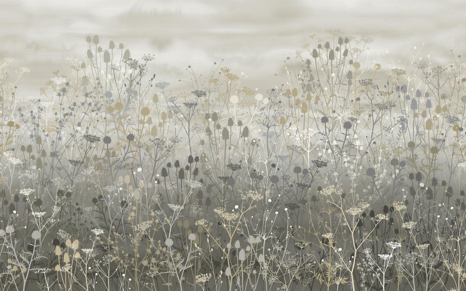 Tania's Garden Pebble Bespoke Mural by Clarissa Hulse