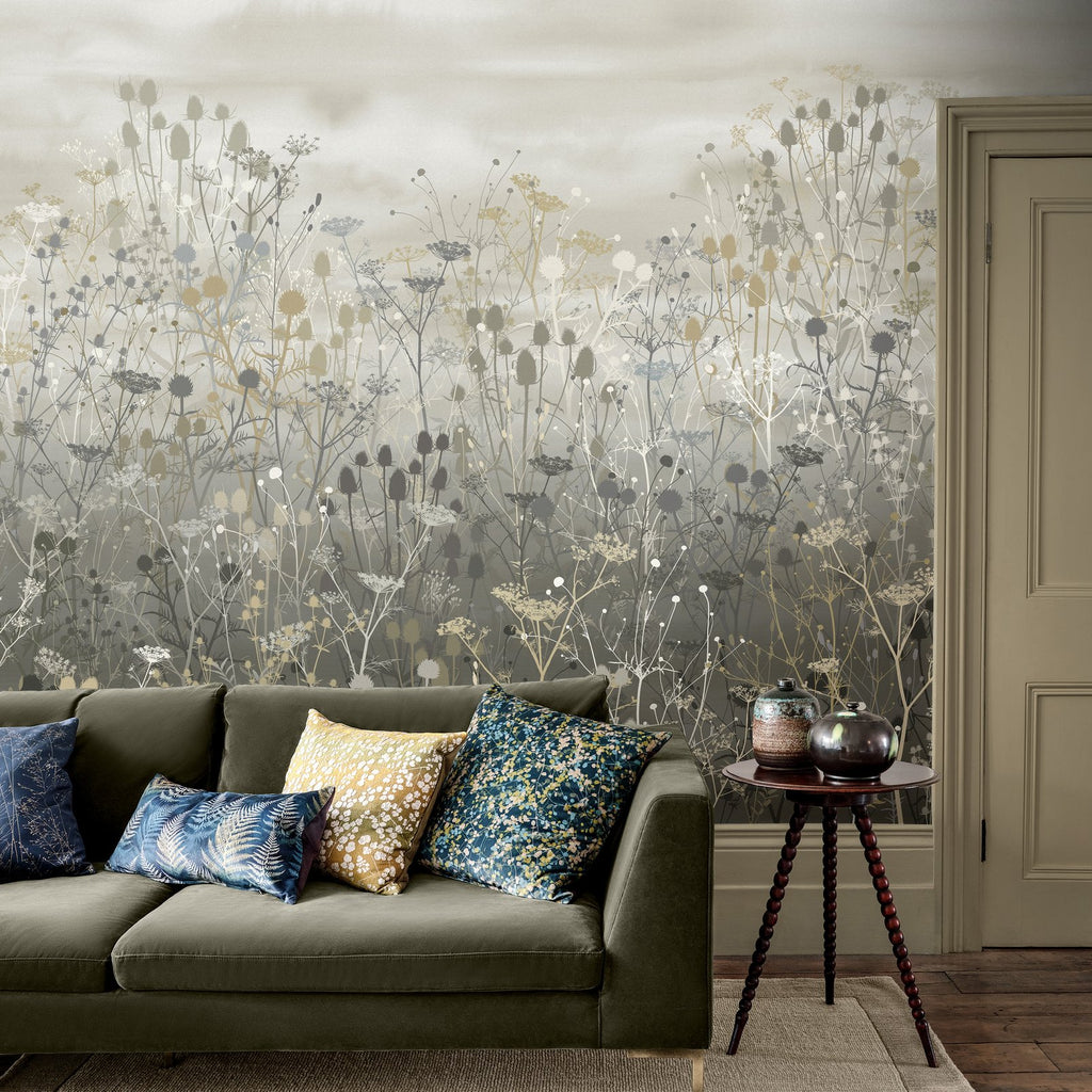 Tania's Garden Pebble Bespoke Mural by Clarissa Hulse