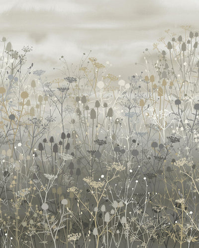 Tania's Garden Pebble Bespoke Mural by Clarissa Hulse
