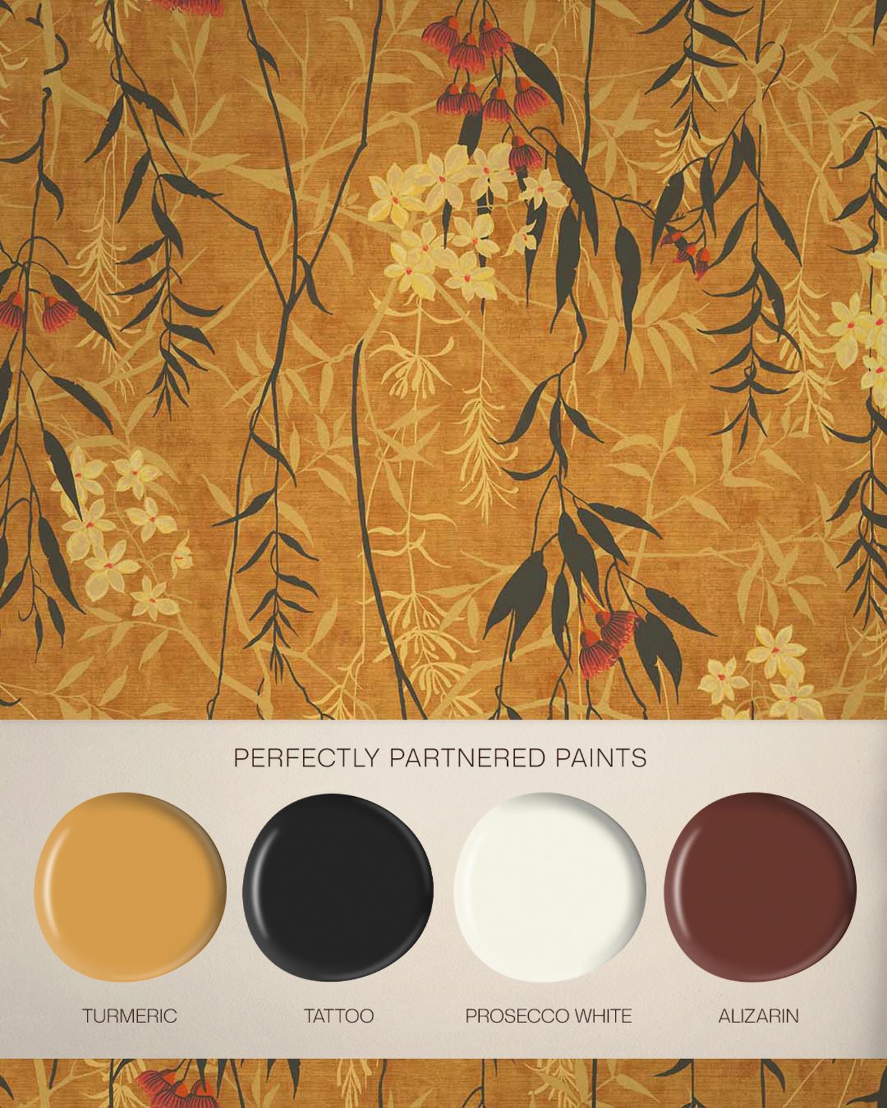 Obassia Silk Opulance Wallpaper