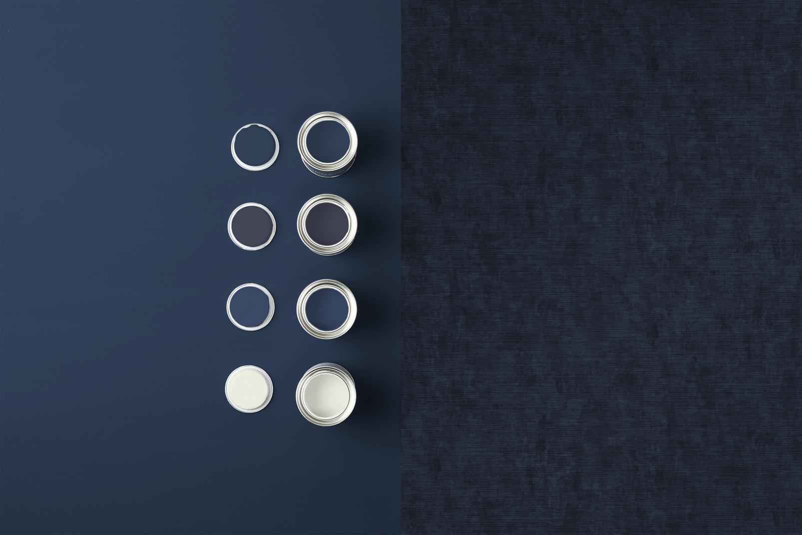 Organdy Silk Midnight Wallpaper