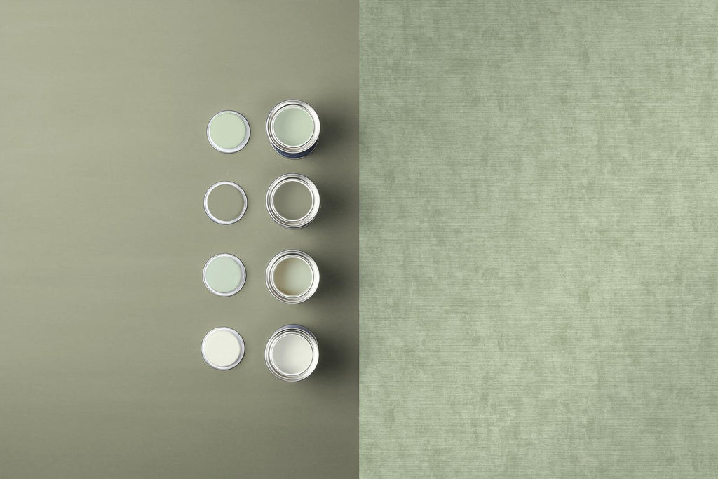 Organdy Silk Sage Wallpaper