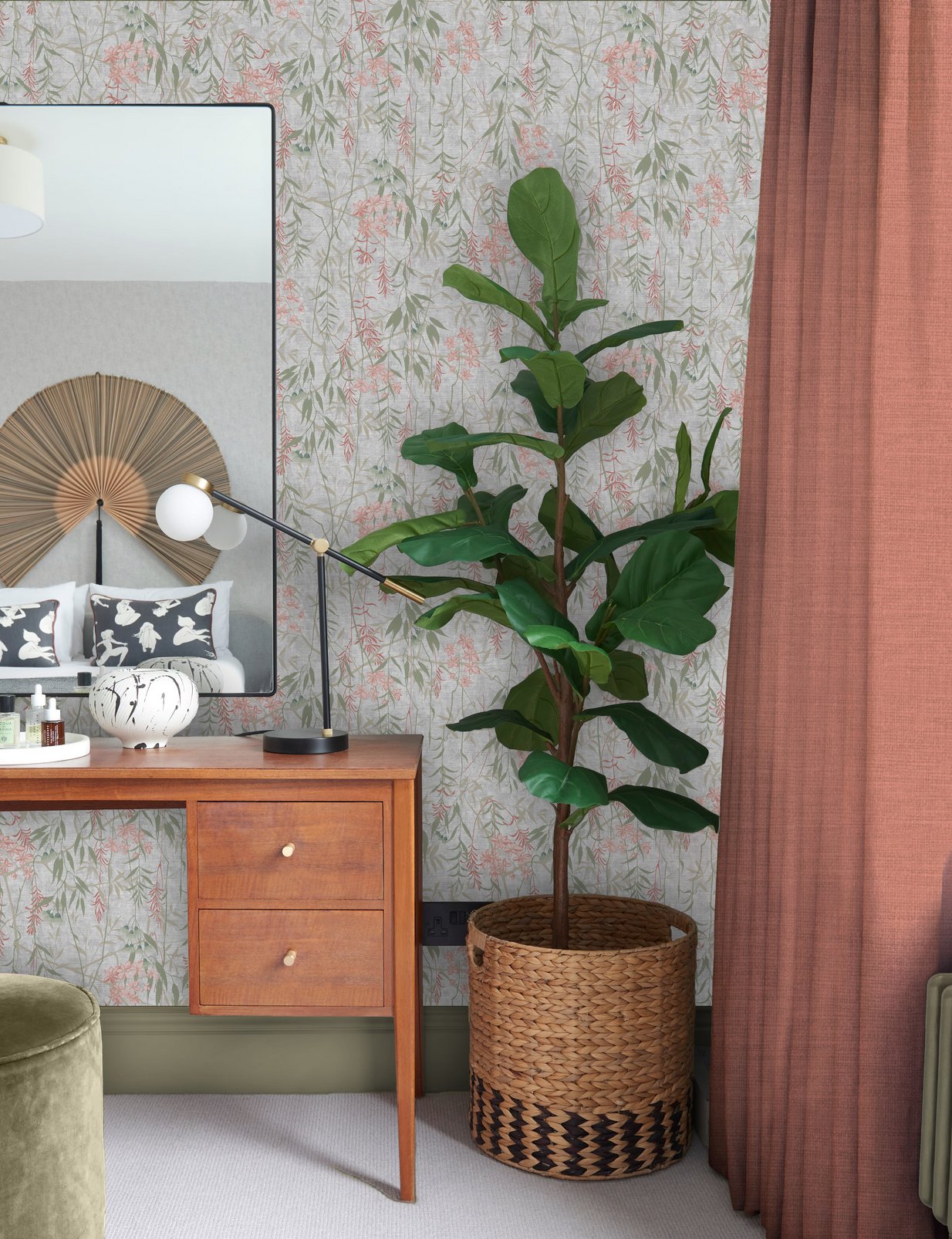 Obassia Silk Dawn Wallpaper