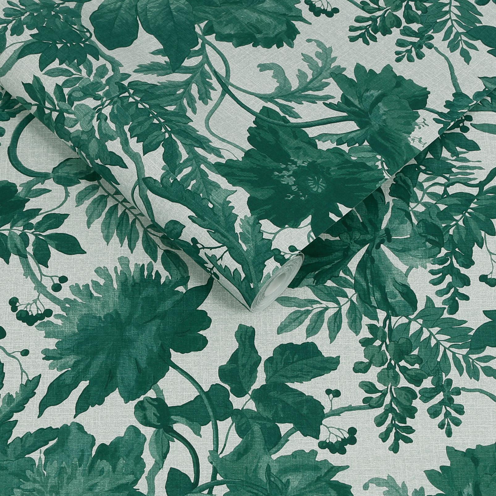 Enzia Green Wallpaper