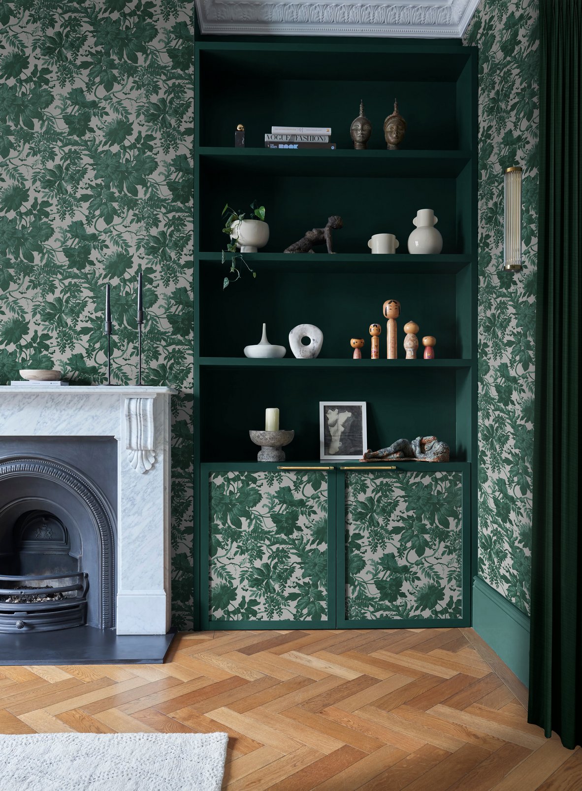 Enzia Green Wallpaper