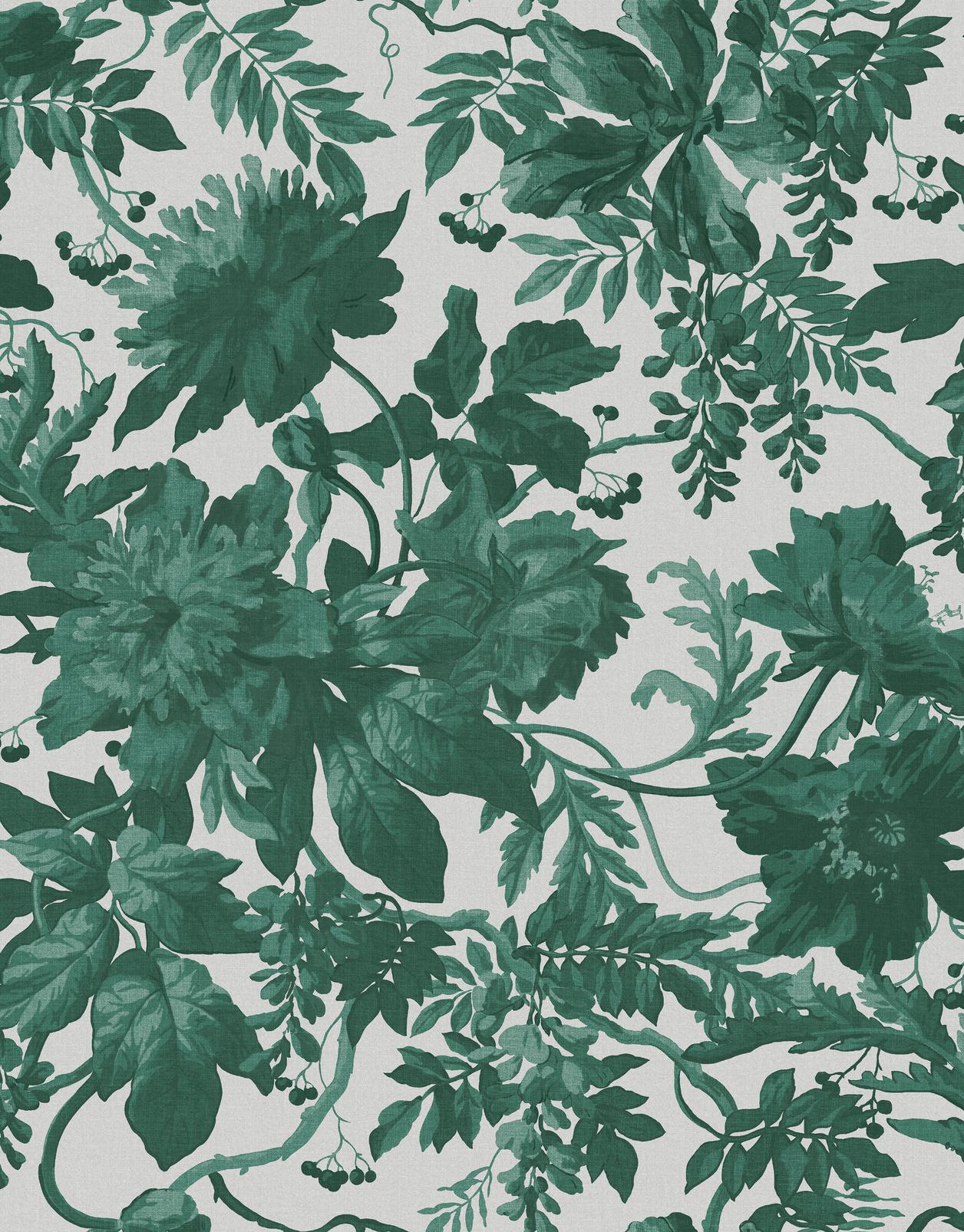 Enzia Green Wallpaper