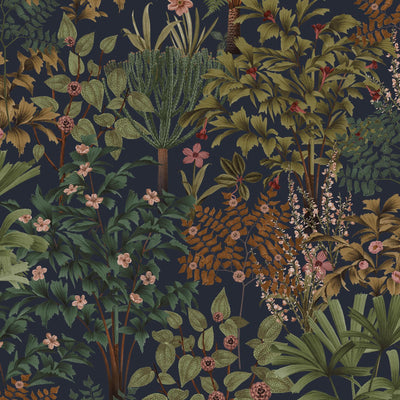 Jardin Botanico Navy Wallpaper