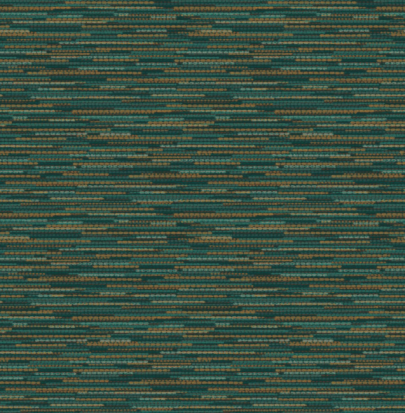 Empress Grasscloth Teal Wallpaper
