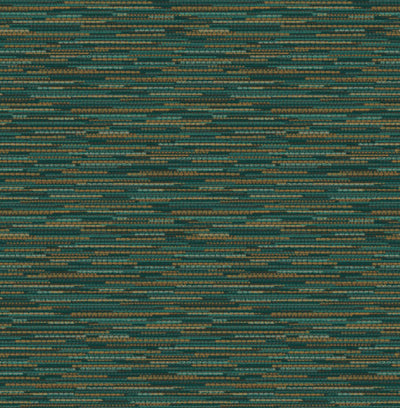 Empress Grasscloth Teal Wallpaper