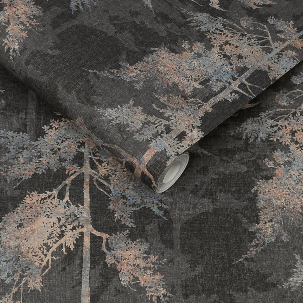 Norse Forest Bark Wallpaper