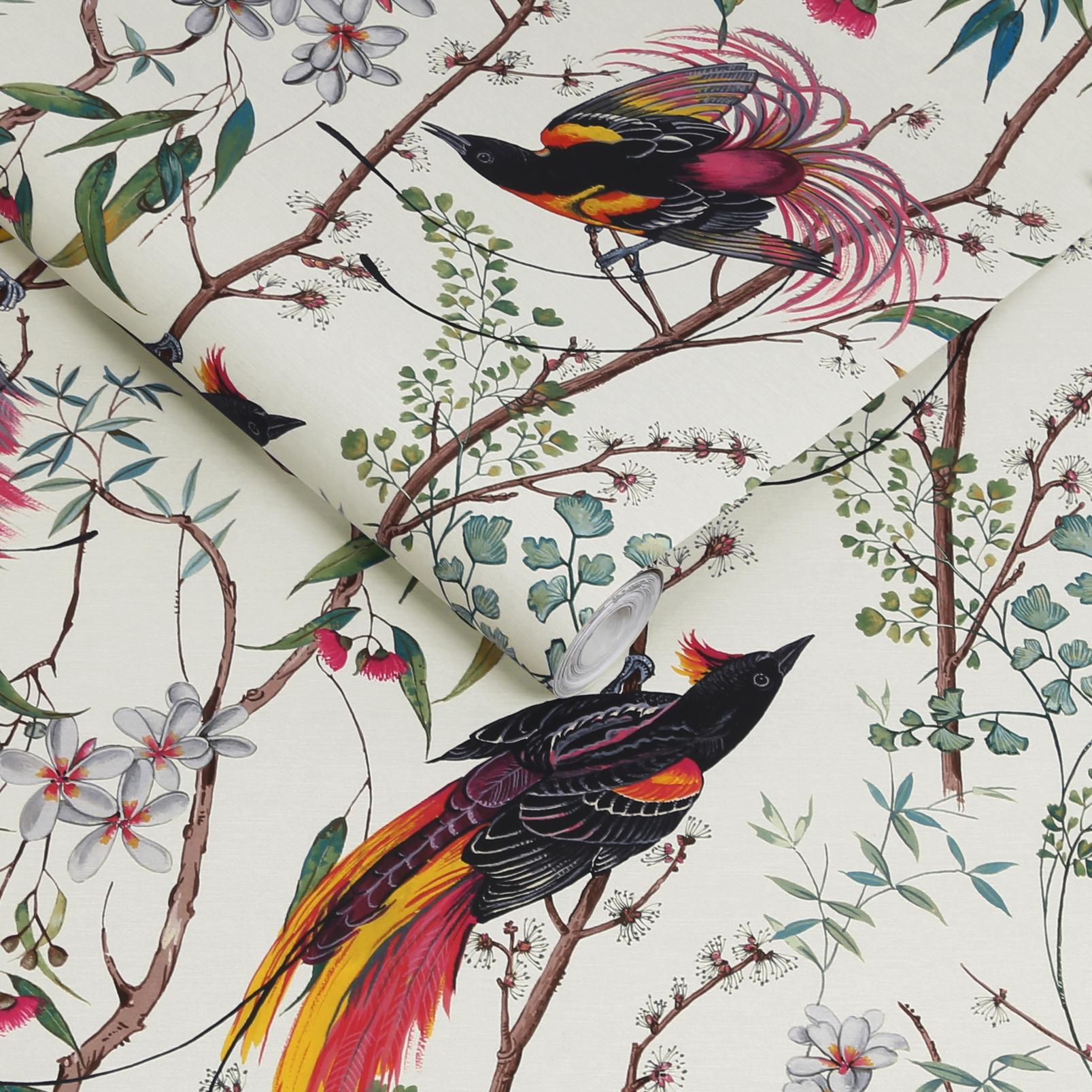 Clavering Birds Day Wallpaper