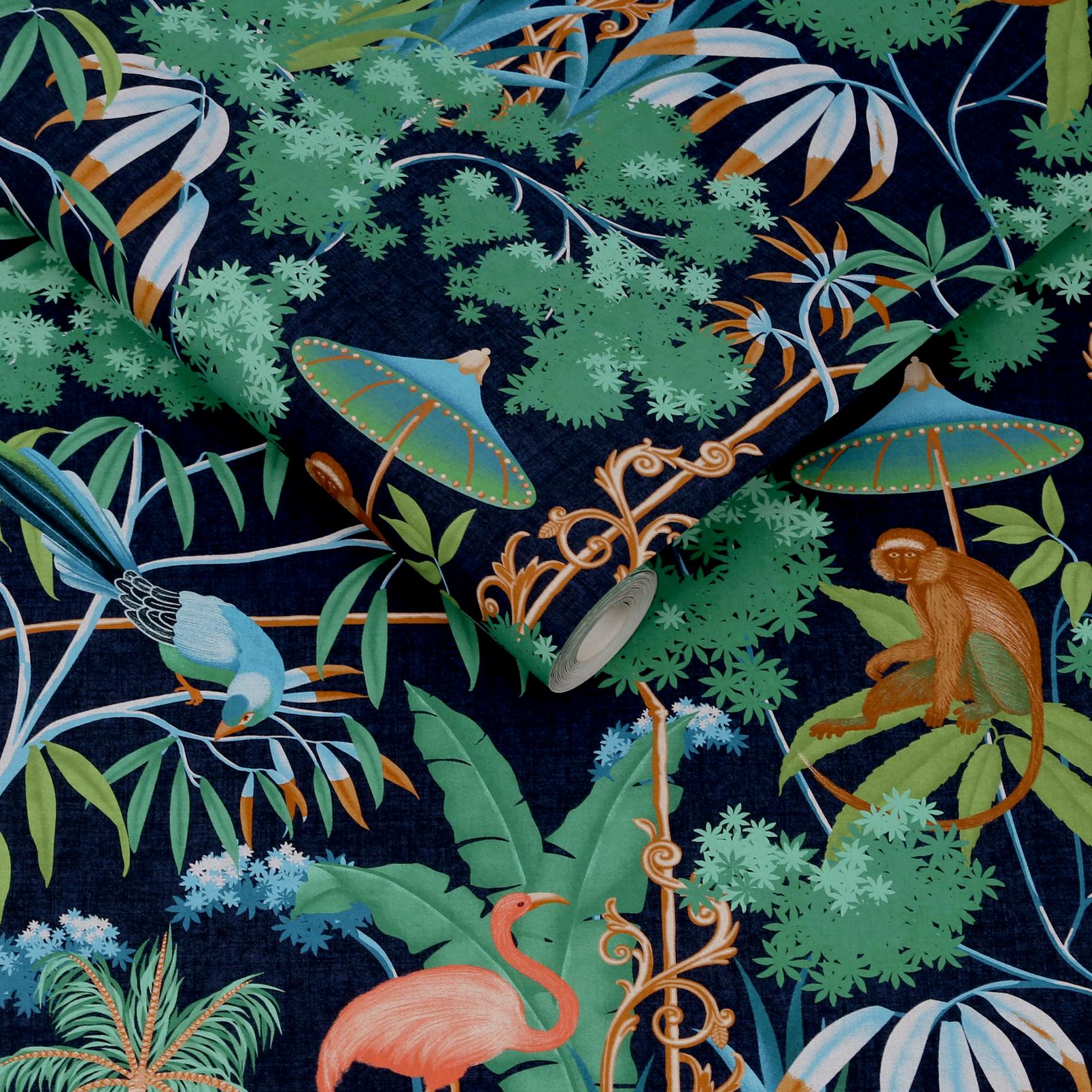 Curious Canopy Night Wallpaper