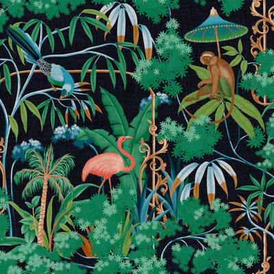 Curious Canopy Night Wallpaper