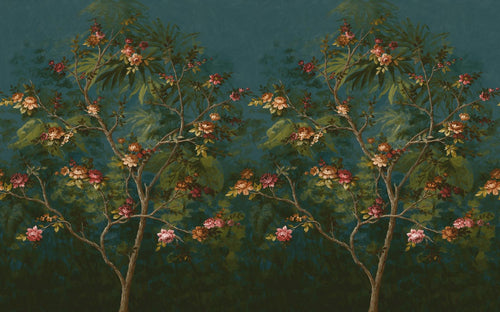 Abourm Night Garden Bespoke Mural
