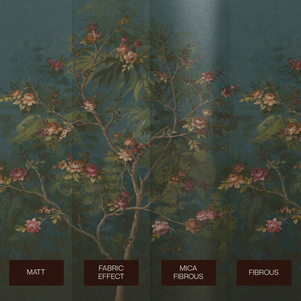 Abourm Night Garden Bespoke Mural