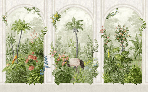 Angkor Jungle Morn Bespoke Mural