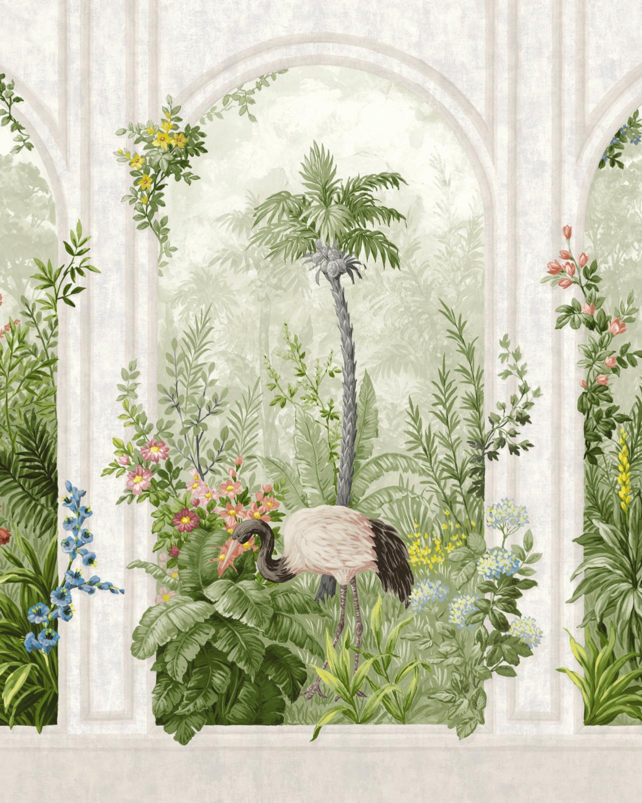 Angkor Jungle Morn Bespoke Mural