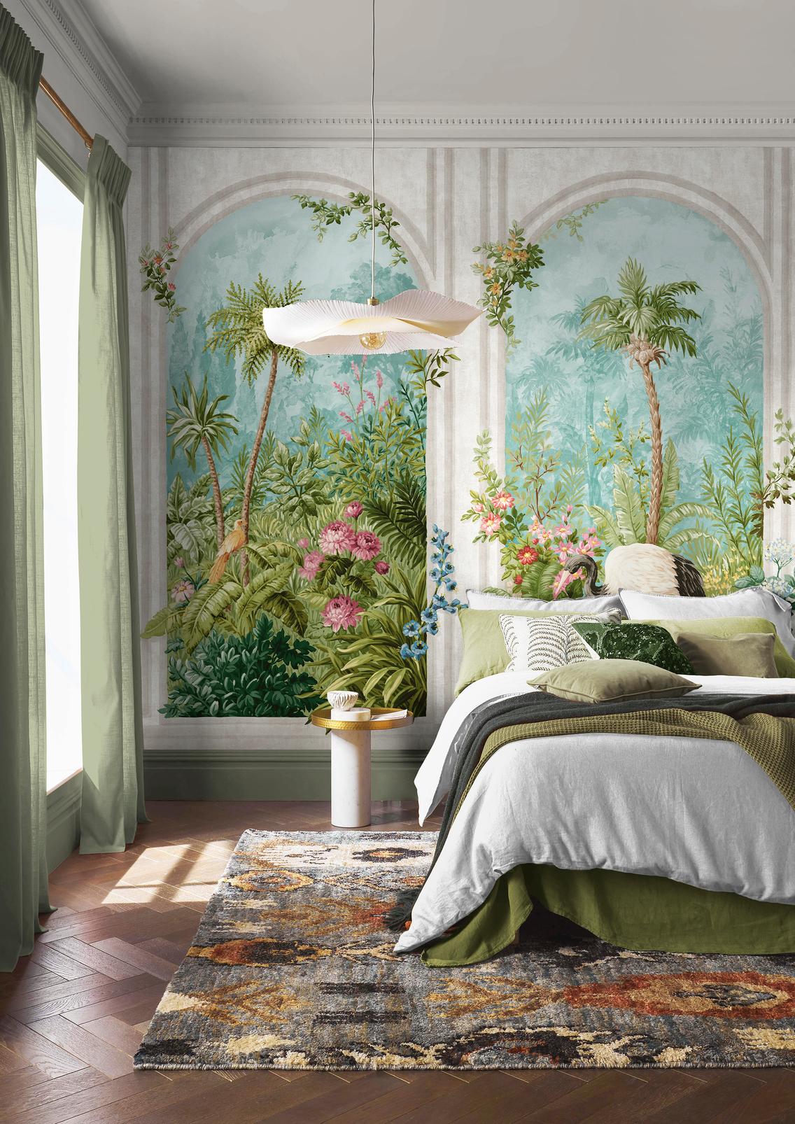 Angkor Jungle Day Bespoke Mural