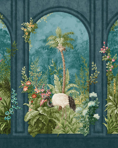 Angkor Jungle Night Bespoke Mural