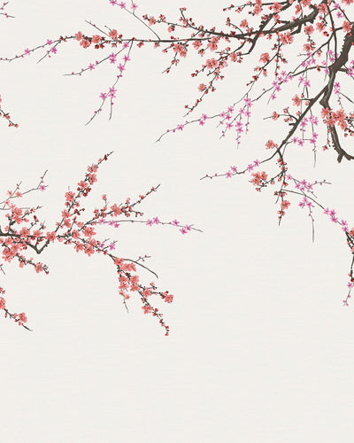 Sakura Soft Pink Bespoke Mural