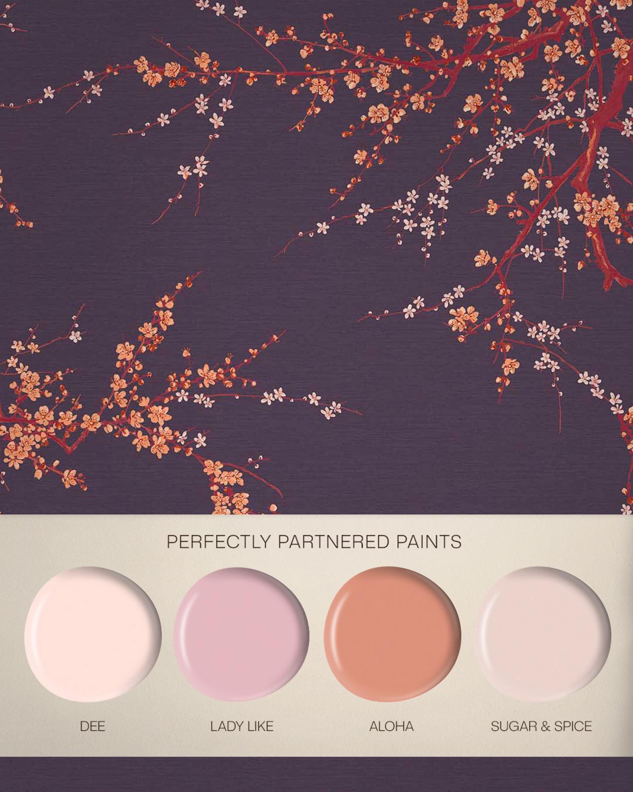 Sakura Sunset Bespoke Mural