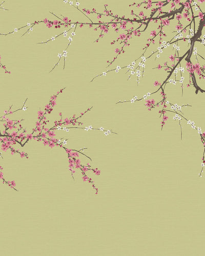 Sakura Viridis Bespoke Mural