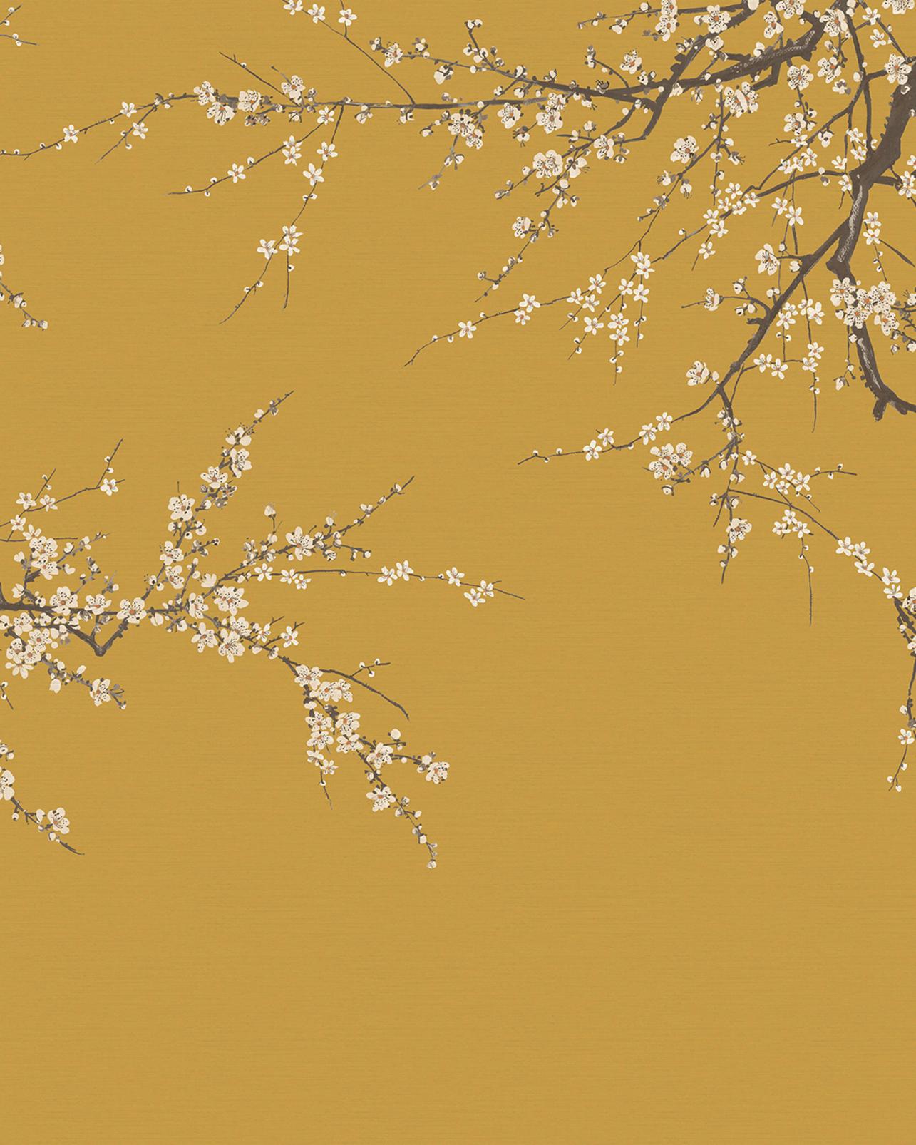 Sakura Turmeric Bespoke Mural