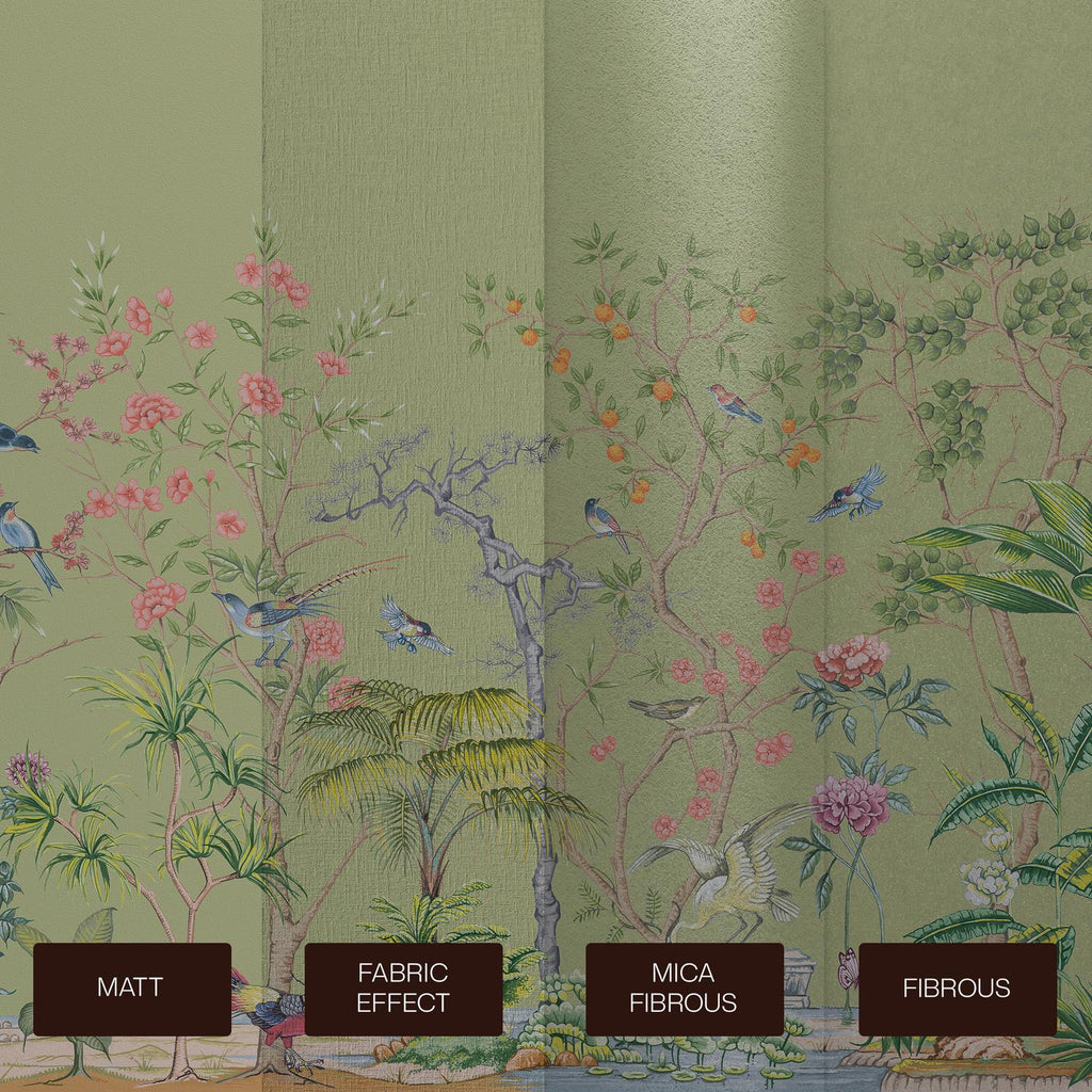 Mizuwonomu Tori Sage Bespoke Mural