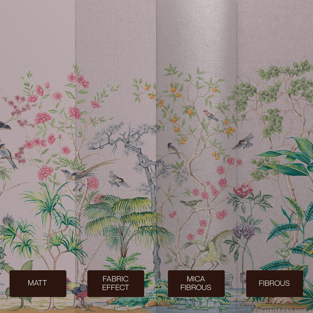 Mizuwonomu Tori Blush Bespoke Mural