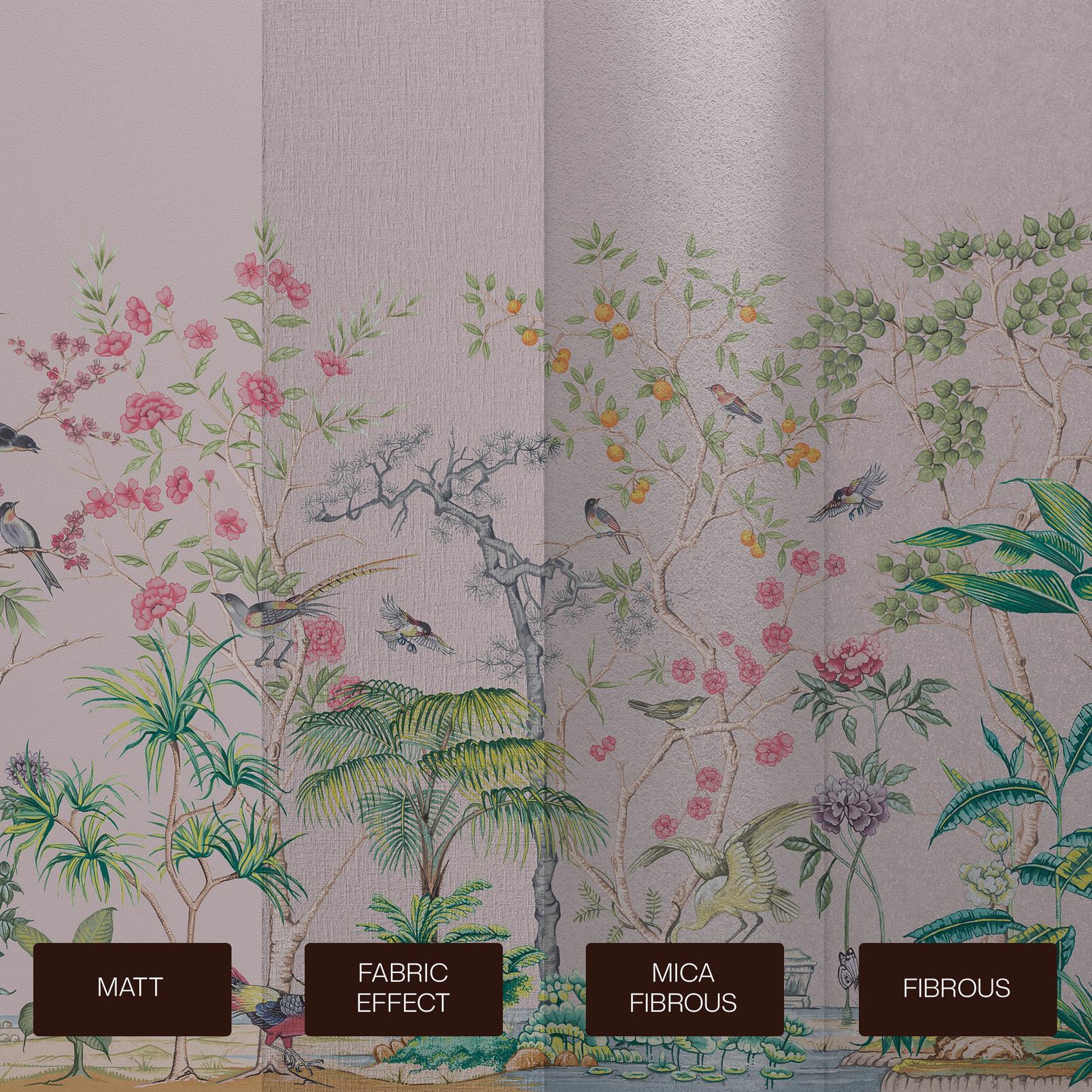 Mizuwonomu Tori Blush Bespoke Mural