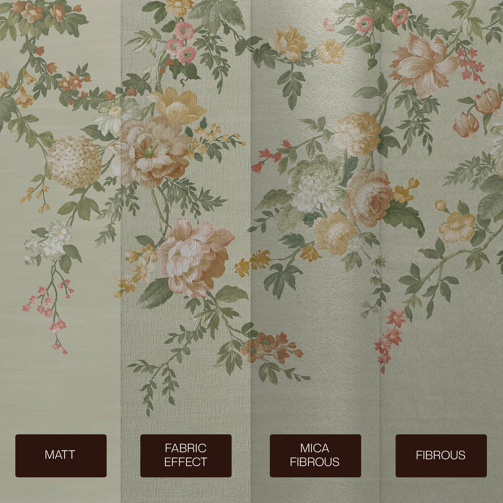 Hague Fleurs Sage Bespoke Mural