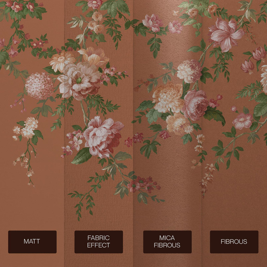 Hague Fleurs Saffron Bespoke Mural