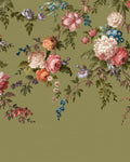 Hague Fleurs Olive Bespoke Mural