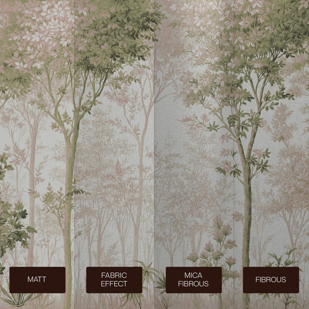 Coppice Forest Sunset Bespoke Mural
