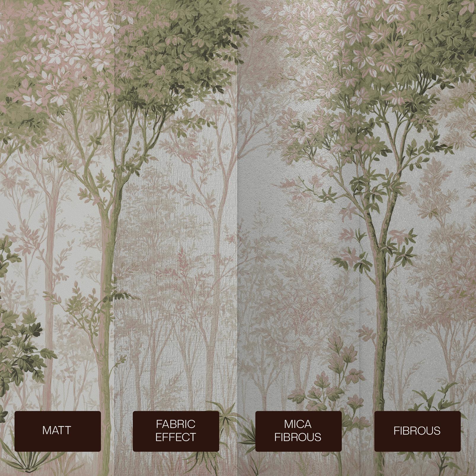 Coppice Forest Sunset Bespoke Mural