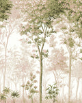 Coppice Forest Sunset Bespoke Mural