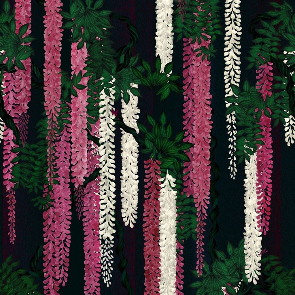 Wisteria Alba Magenta (Scenes & Murals II)