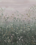 Tania's Garden Heather Bespoke Mural by Clarissa Hulse